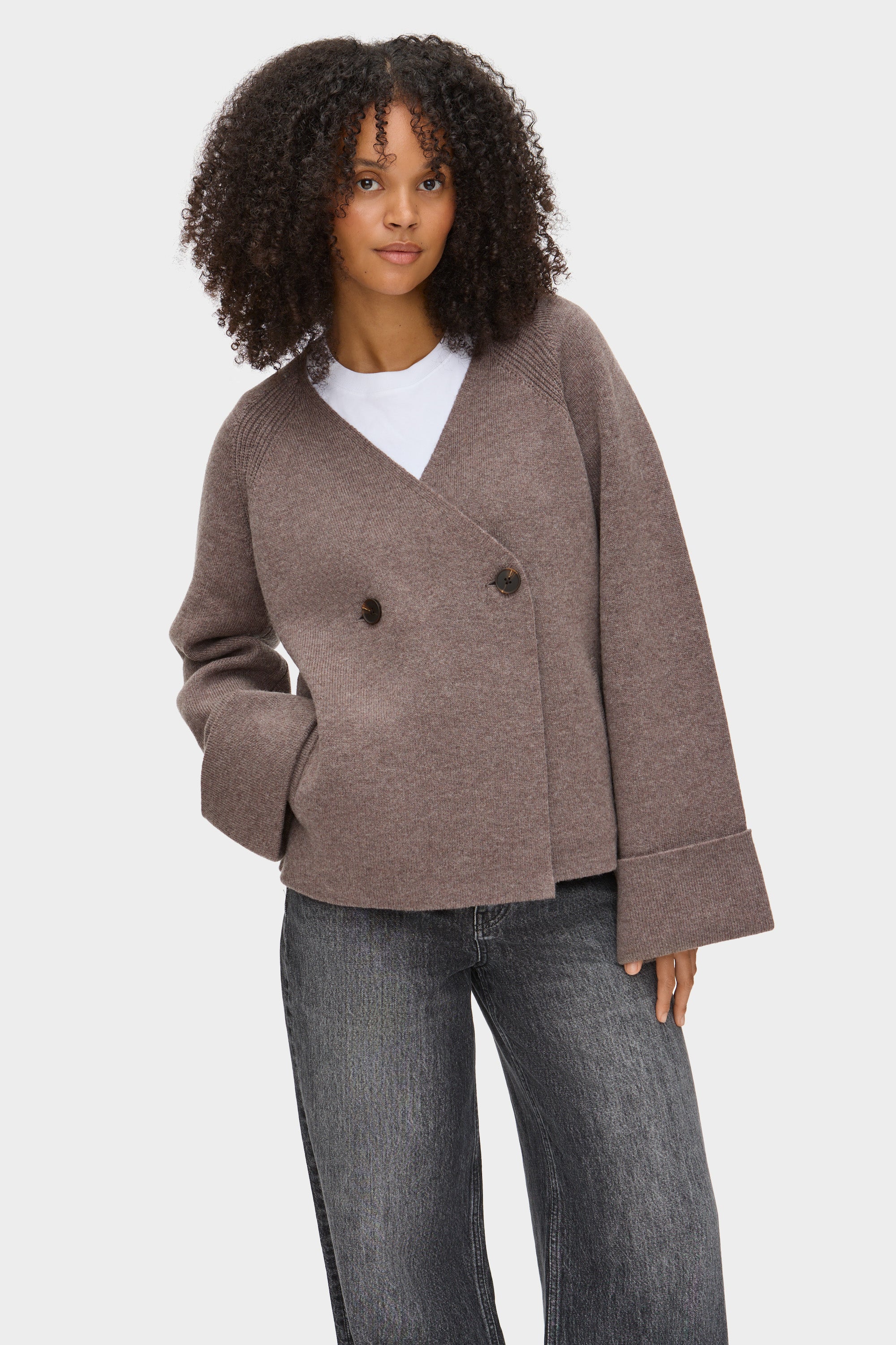 plage 24ss WOOL LINEN ブルゾン36 ¥44,000 plage（プラージュ）の「WOOL LINEN ブルゾン（その他アウター）」 - WEAR