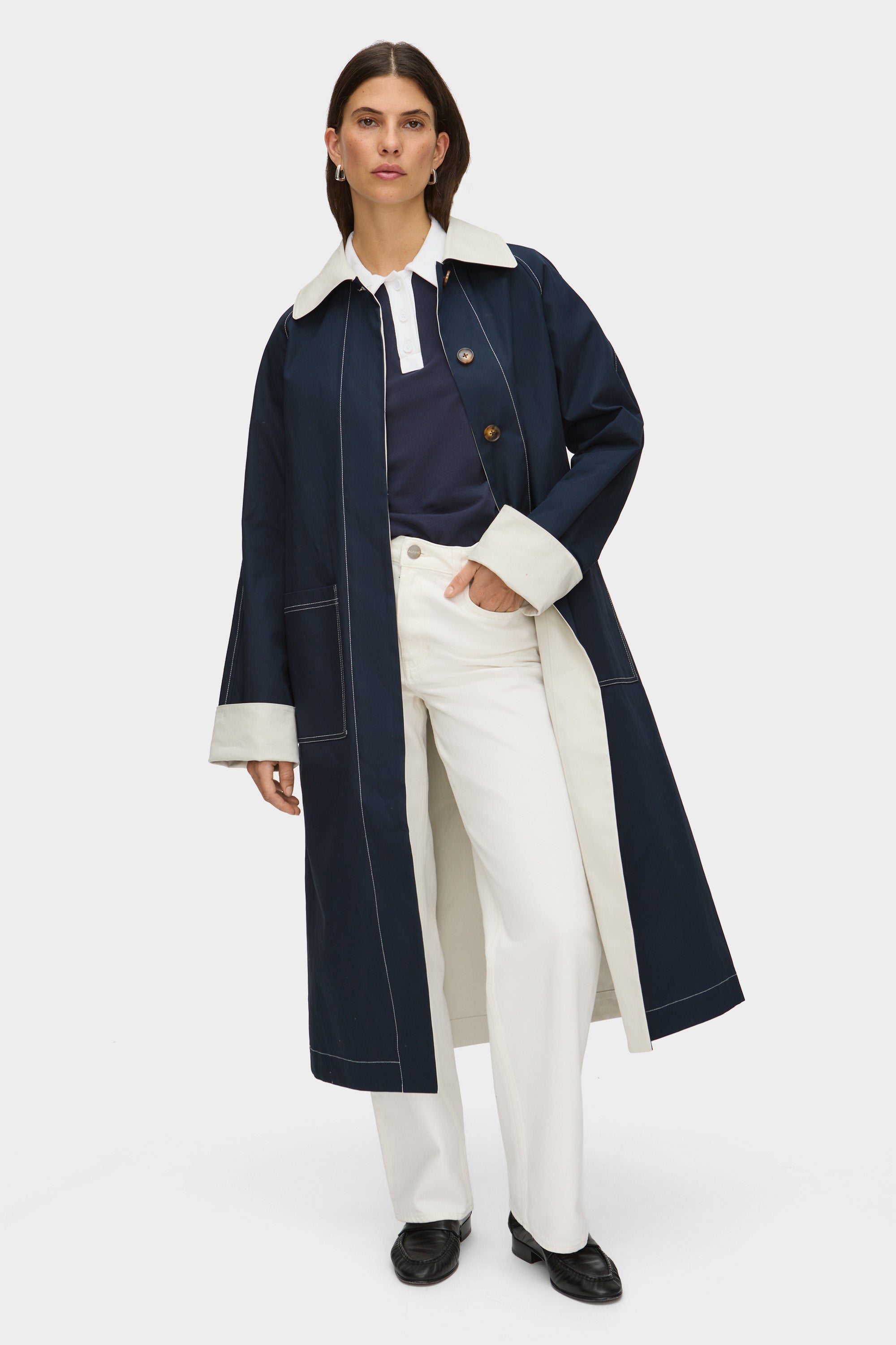 Barnaby Reversible Trench Coat
