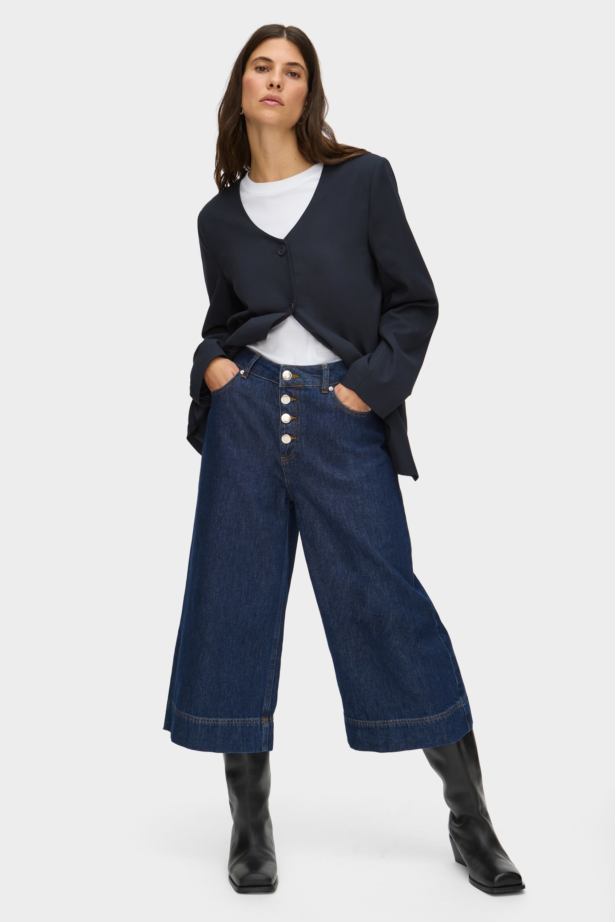 Miles Denim Culottes