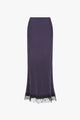 Ari Lace Satin Slip Skirt