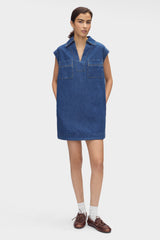 Matt Mini Denim Dress