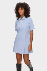 Yolanda Pleated Mini Dress