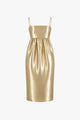Lawrence Satin Party Midi Dress