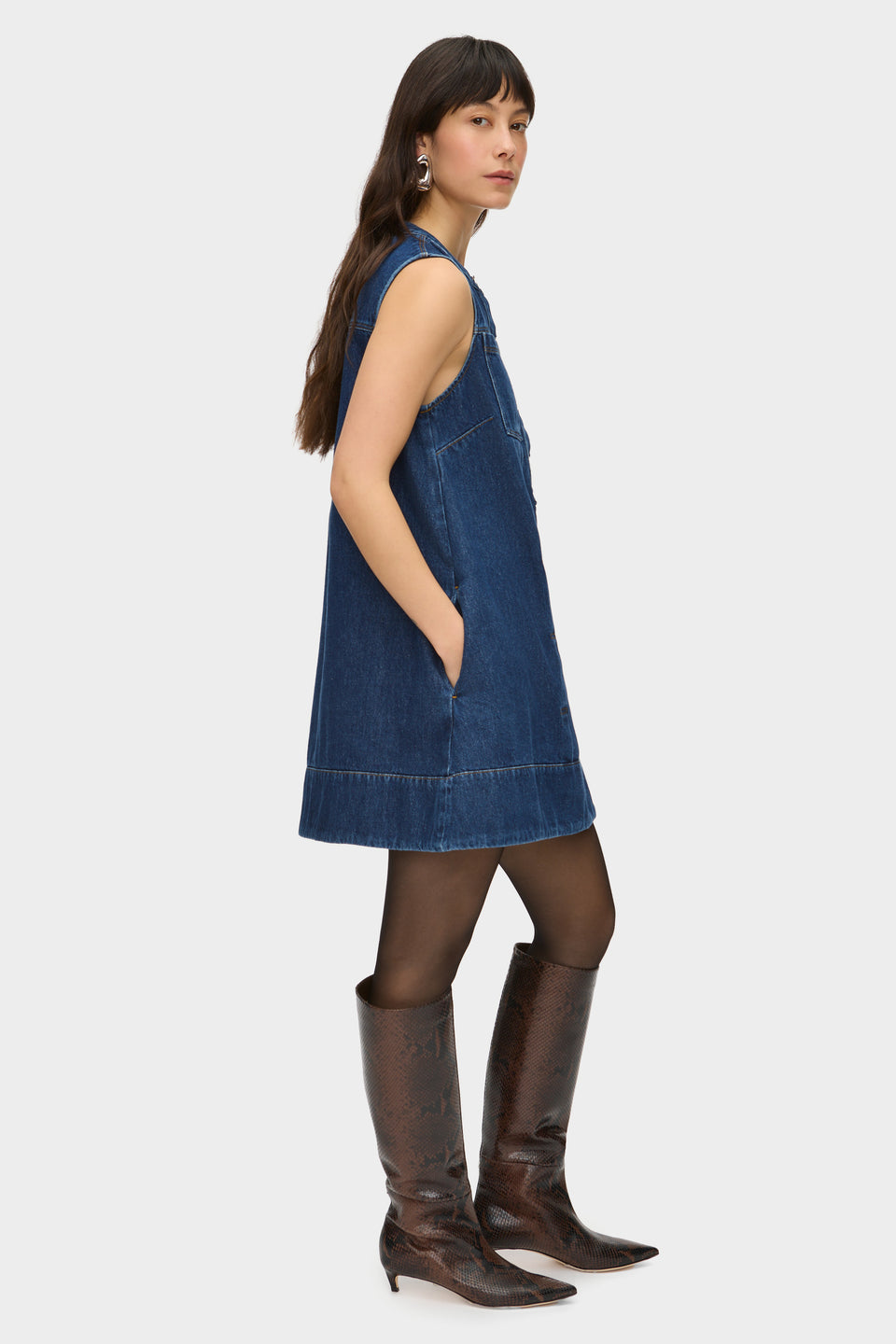 ALIGNE Denim Mini Dress