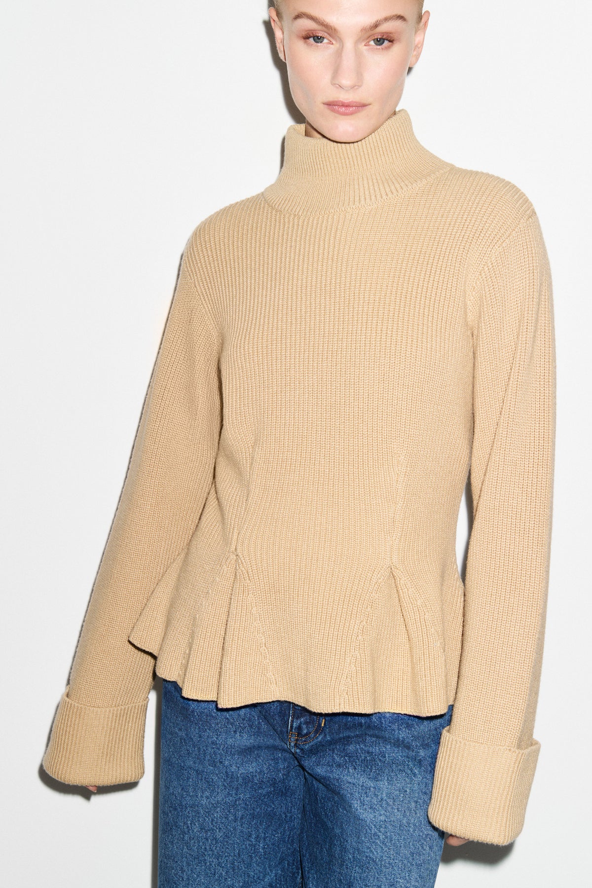 Chase Peplum Knitted Jumper