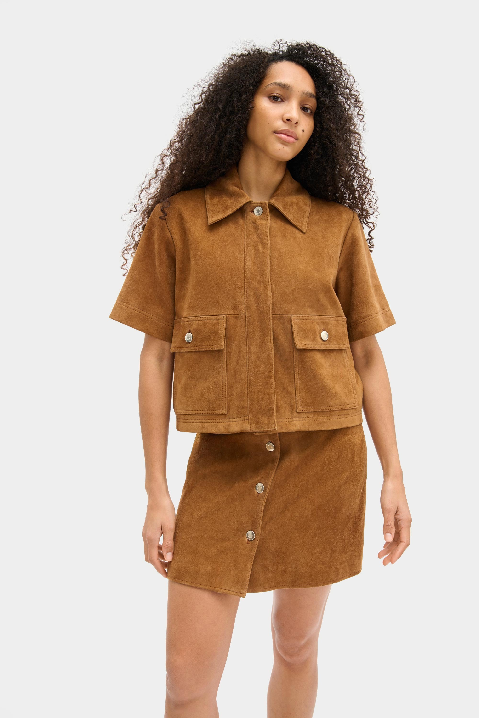 Jane Suede Shirt