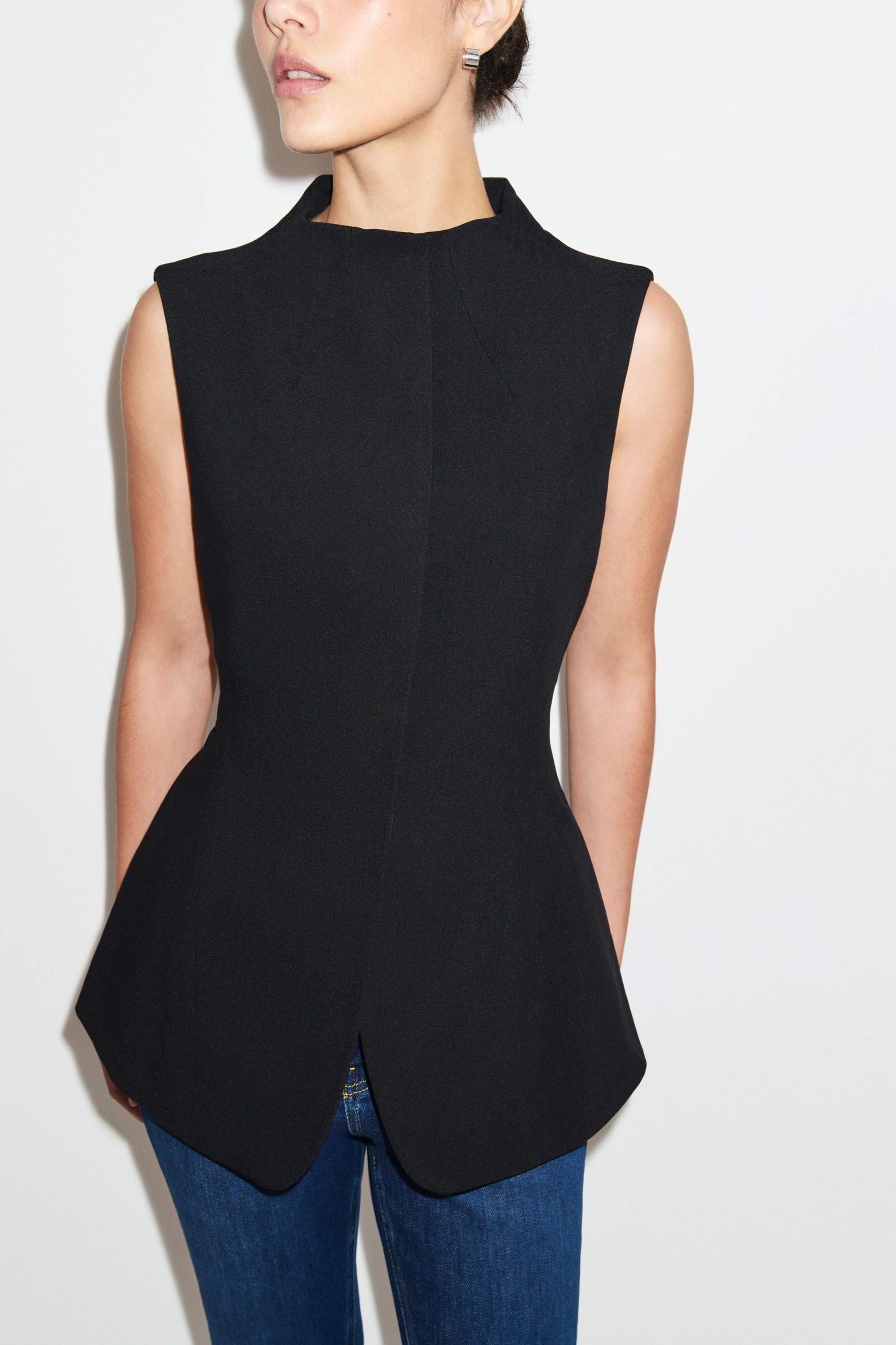 Cynthia High Neck Waistcoat