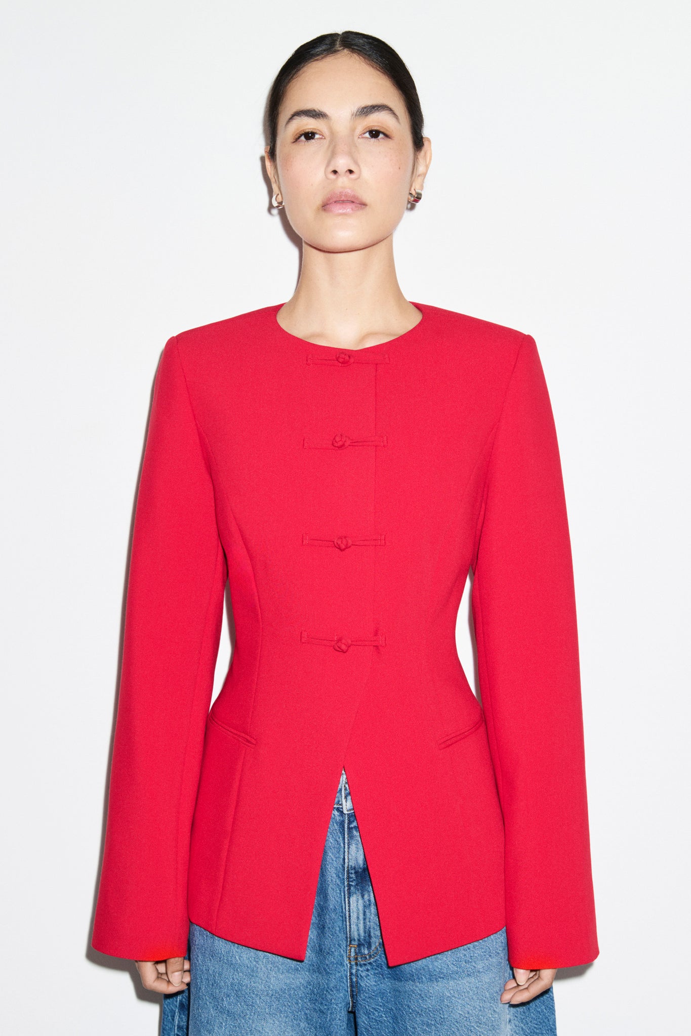 Daphne Waisted Knot Blazer