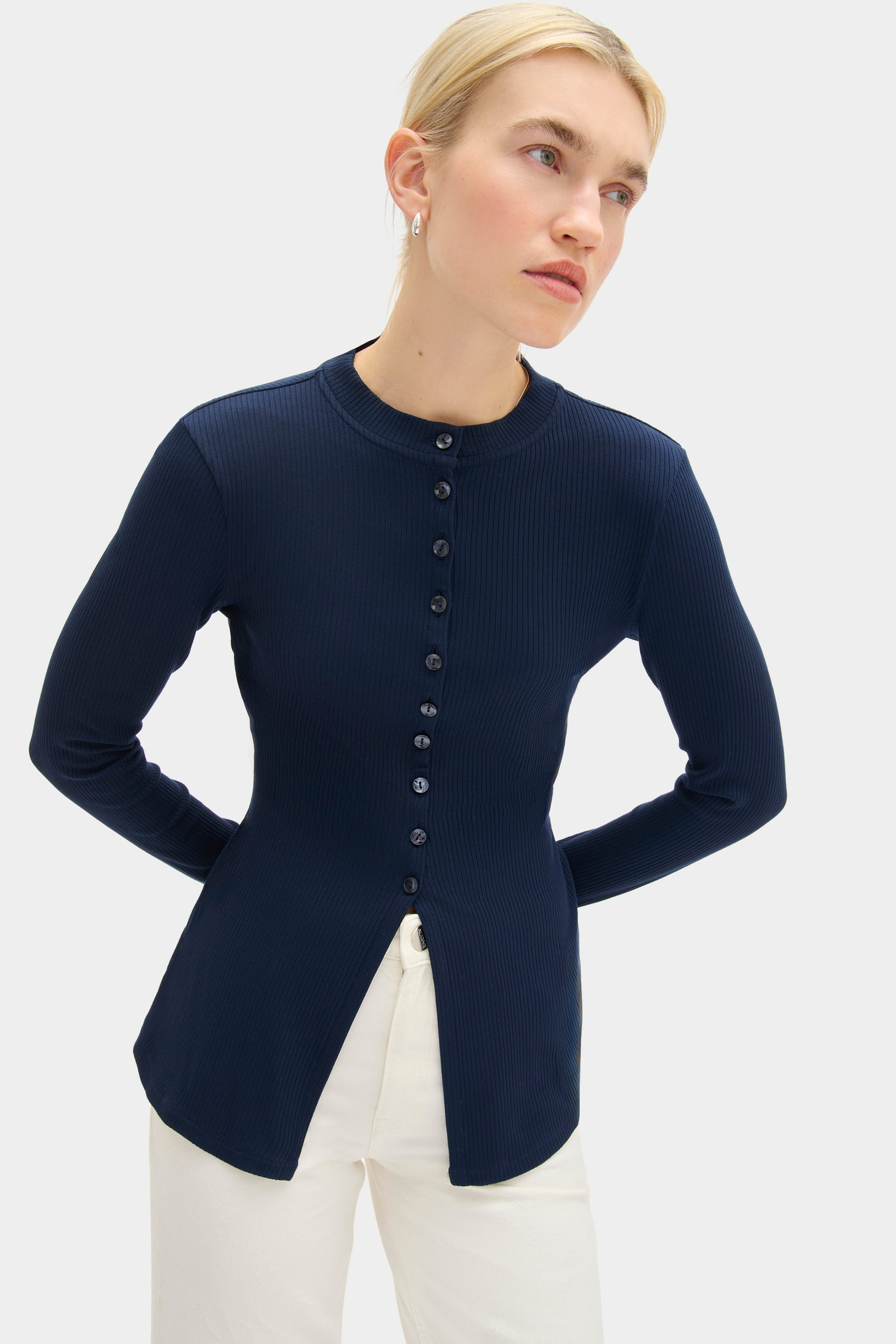 Daphne Rib Top