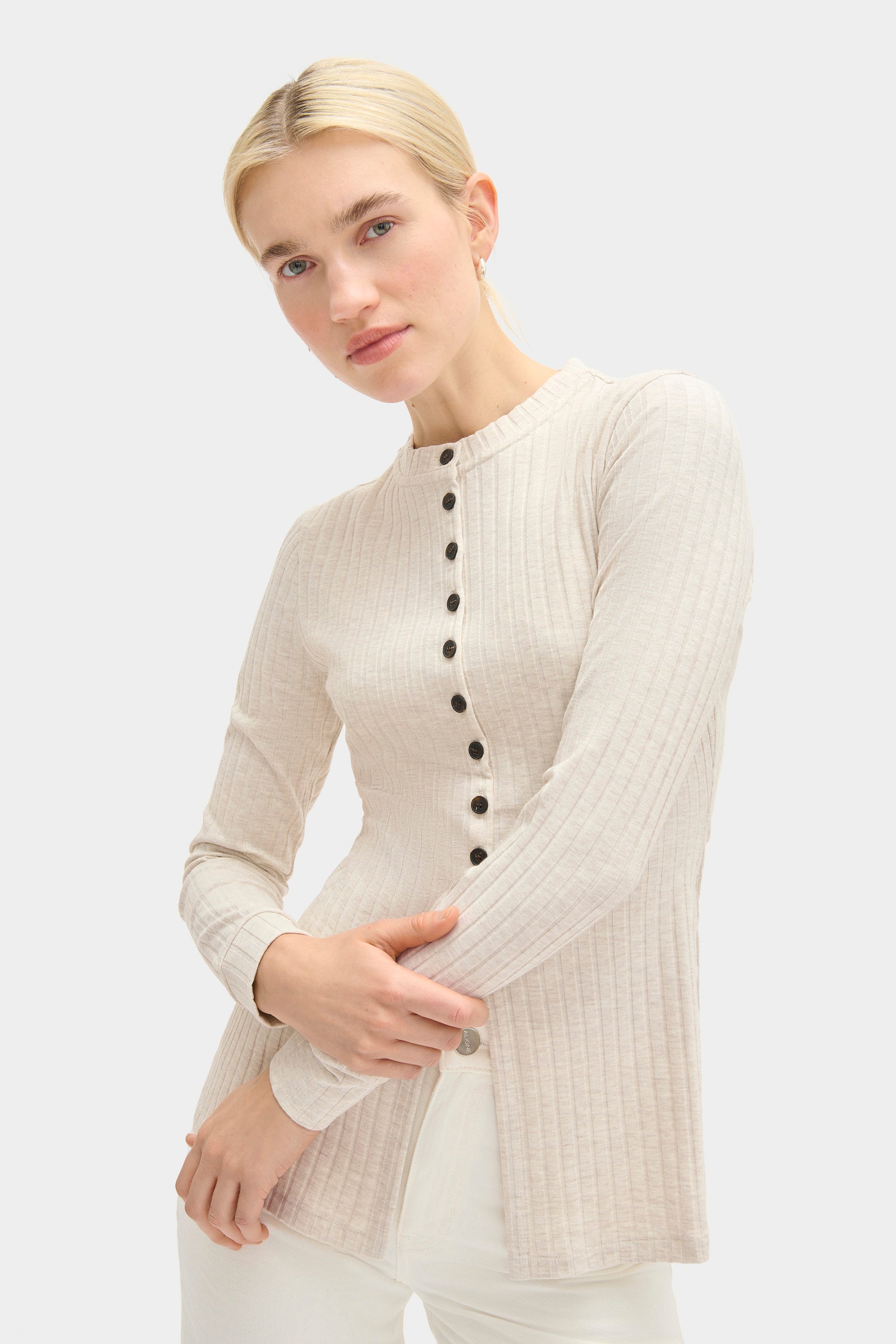 Daphne Rib Top