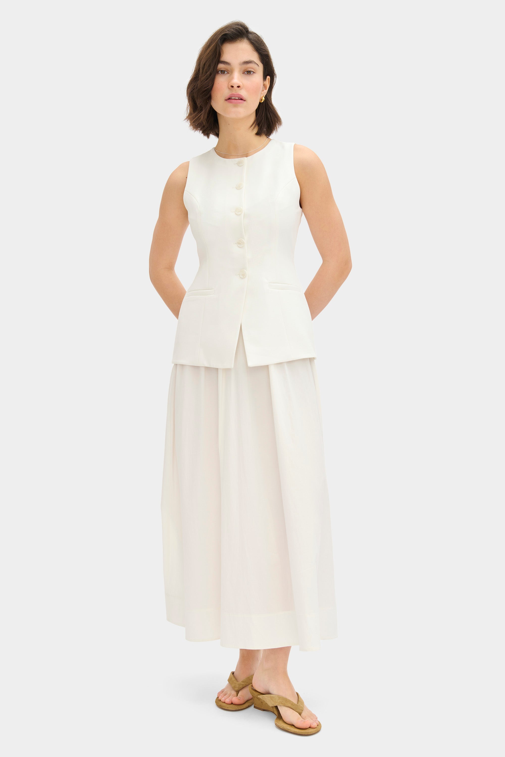 Harley Sleeveless Waistcoat Dress