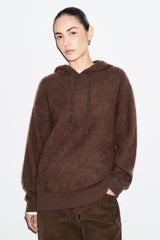 Illaria Brushed Wool Hoodie