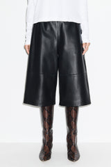 Kayleigh Leather Culotte
