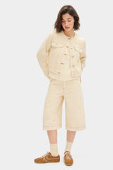 LB Diana Denim Boucle Jacket