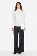 Leona Satin Scarf Top