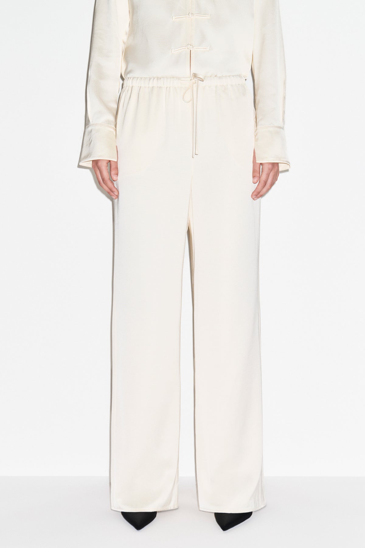 Lilian Satin Trouser