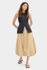 Nola Bubble Hem Skirt