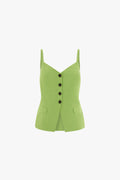 Apple Linen Waistcoat